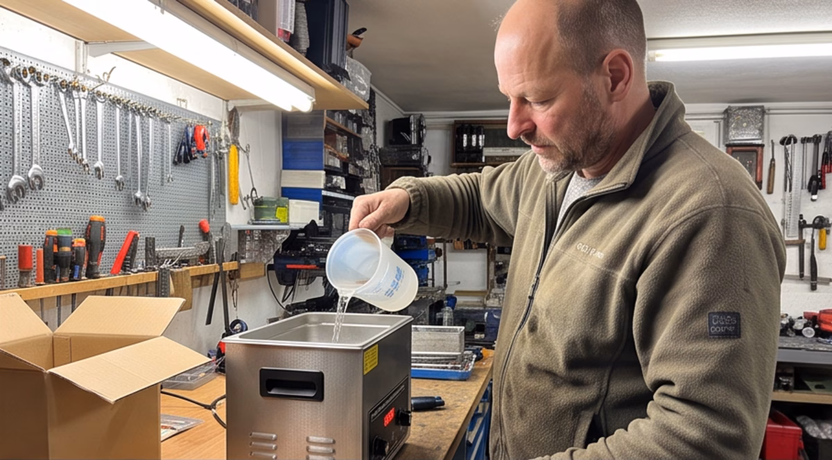 creworks 32l ultraschallreiniger mit heizung und timer test im praxiseinsatz