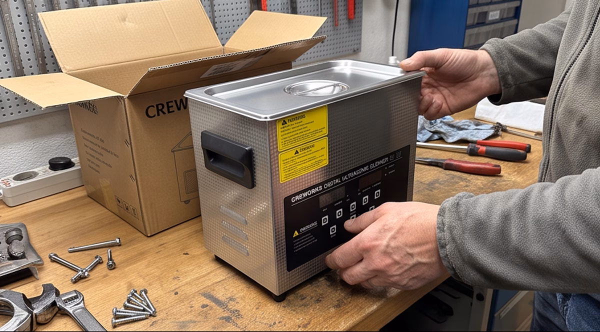 CREWORKS 3L Ultraschallreiniger im Test: Effektive Reinigung für Schmuck und Brillen
